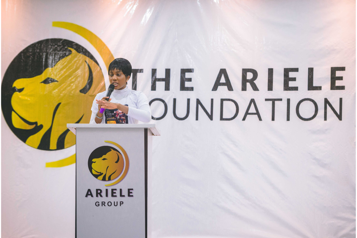 Ariele Foundation Starts a Chain Reaction by Feeding 1000 Families in Enugu State