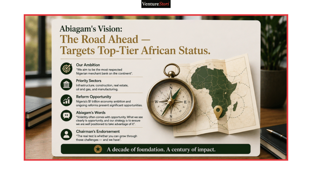 Paul Abiagam Coronation Merchant Bank - The Road Ahead targeting Top-Tier African Status