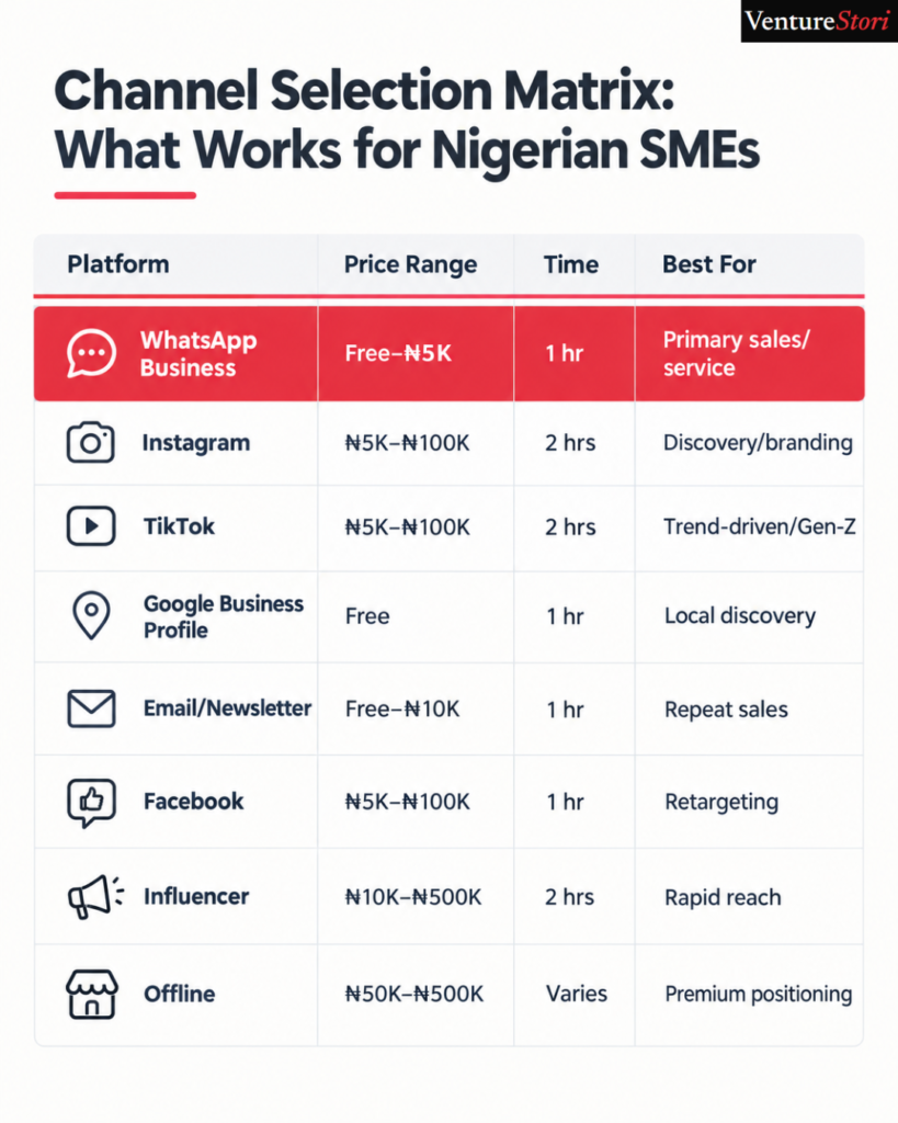 how to create a marketing plan for Nigerian business